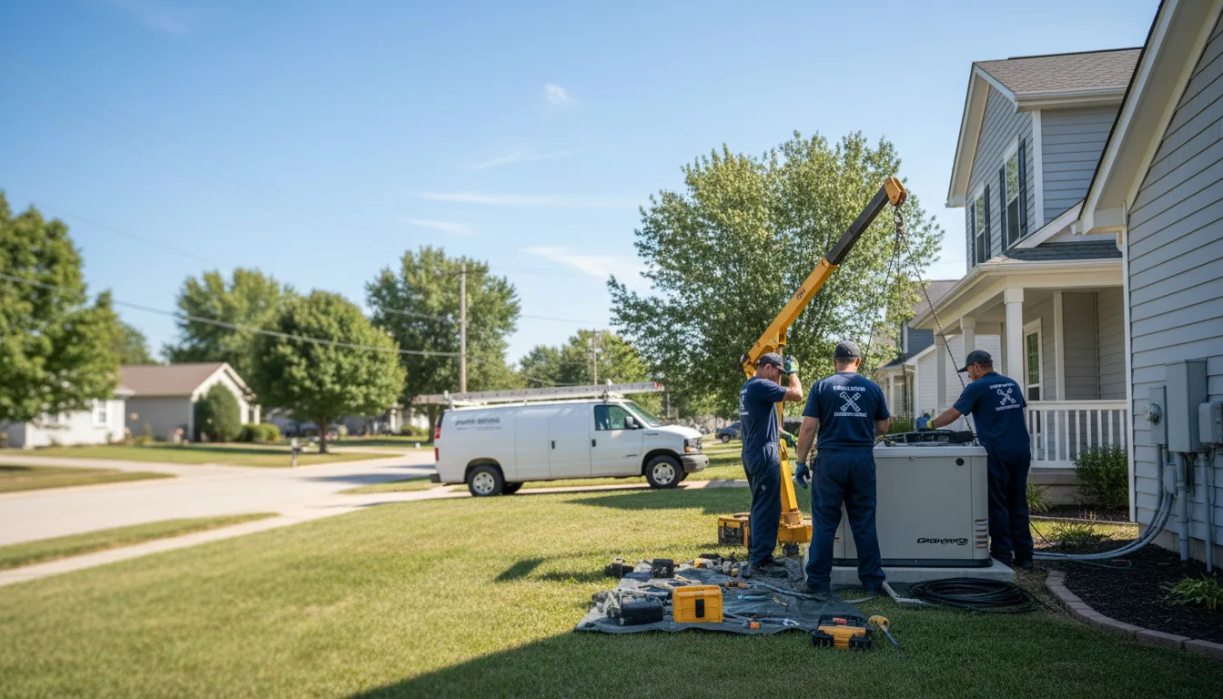 Generator Installation in Pierceton, IN near me